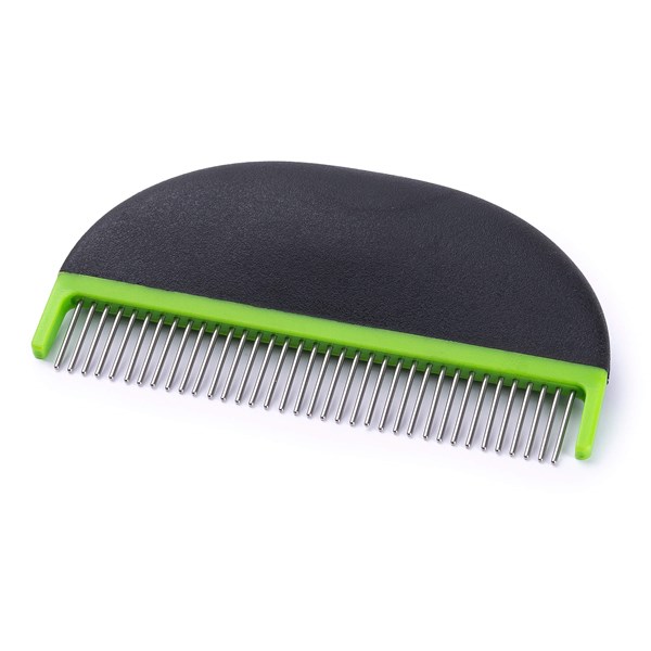 Freezack R-GO Shedding Comb ERGO rotierend Pflegemittel für Katzen und Hunde