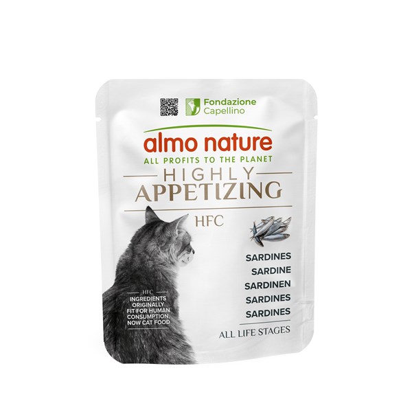 Almo Nature HFC Highly Appetizing Sardinen Nassfutter für Katzen