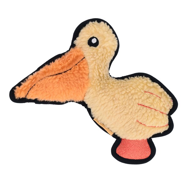 Chomper 2D Pelican Kuscheltier für Hunde