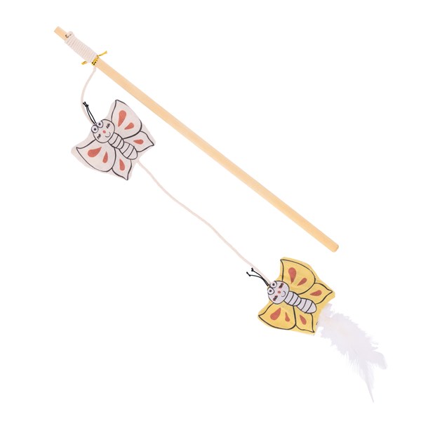 All for Paws Butterflies Wand Katzenangel für Katzen