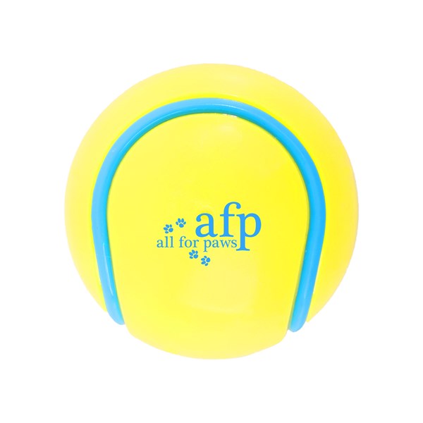 All for Paws Squeeze TPR Tennis Ball Spielzeug für Hunde