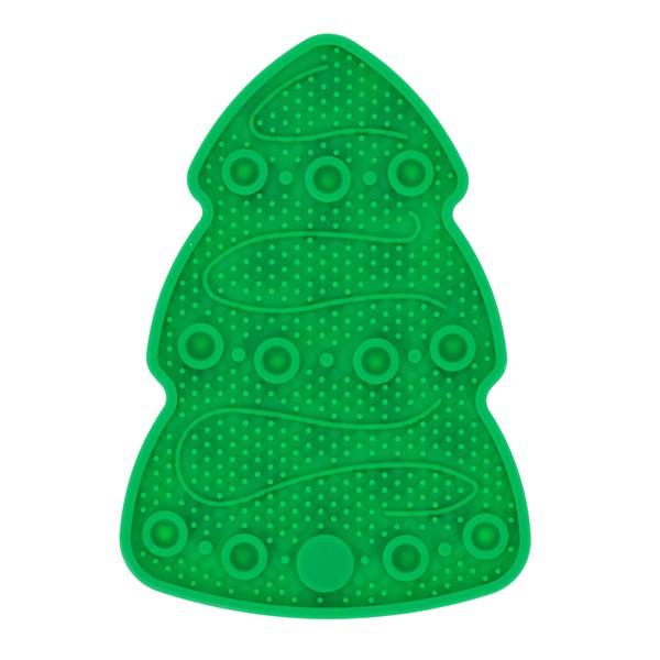 All for Paws Weihnachtsbaum Schleckmatte Napf für Hunde und Katzen