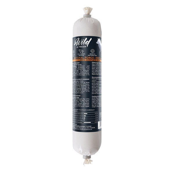 Wild'n'fresh Natural Force Nassfutter für Hunde
