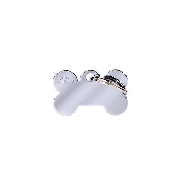MyFamily Bone Chromed Brass Accessoire für Hunde